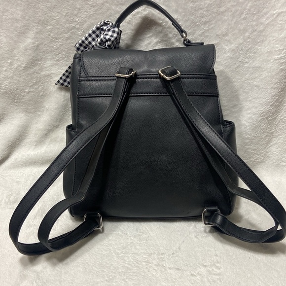 Nine West Black Handbag with Gingham Bow main image 9